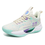 Custom Premium Breathable Mesh Upper Sports Sneakers Responsive EVA Midsole Hollowed Sole High Traction Outsole Basketball Shoes